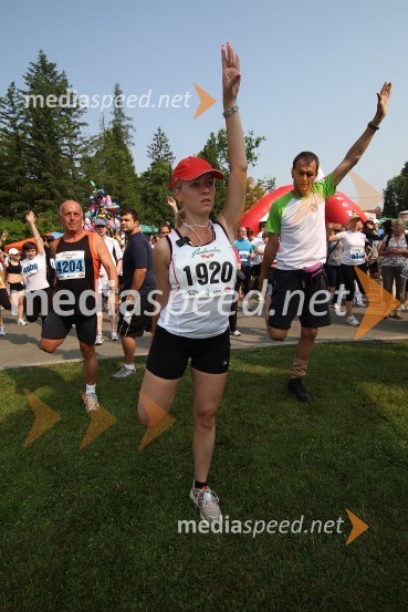 Maša Daneu, tek na 21 km31. Maraton treh src, udeleženci