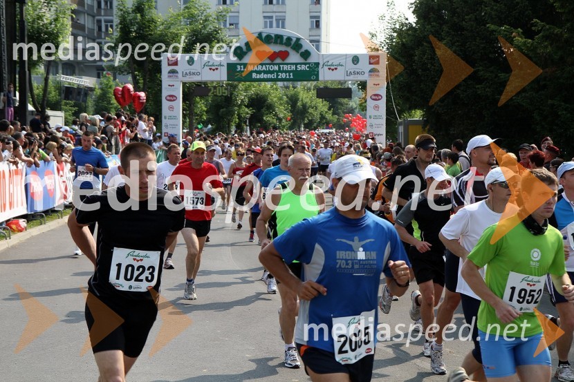 31. Maraton treh src, udeleženci