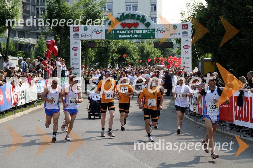 31. Maraton treh src, udeleženci