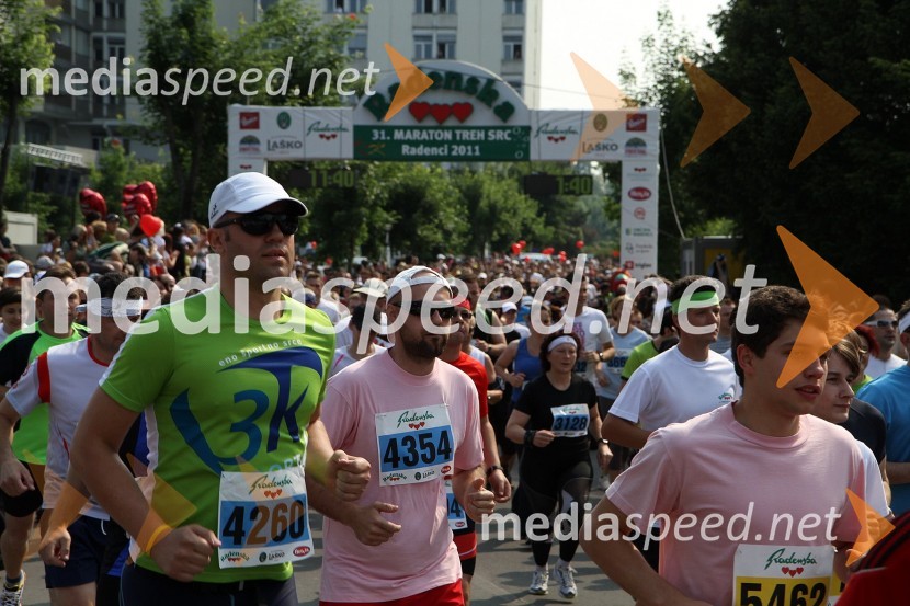 31. Maraton treh src, udeleženci