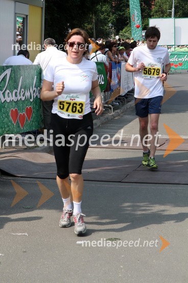 Renata Rožanc, tek na 5,5 km31. Maraton treh src, udeleženci