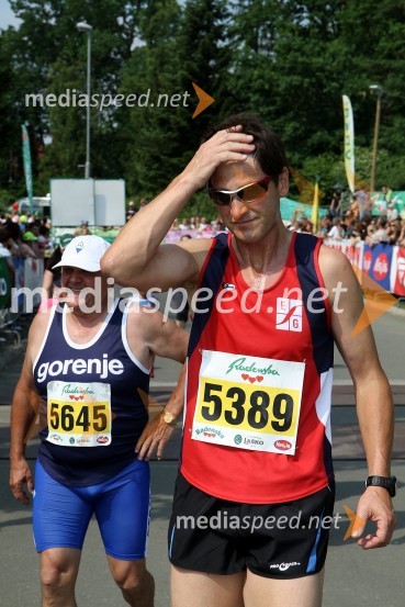 Martin Lah in Aleš Rozman, tek na 5,5 km31. Maraton treh src, udeleženci