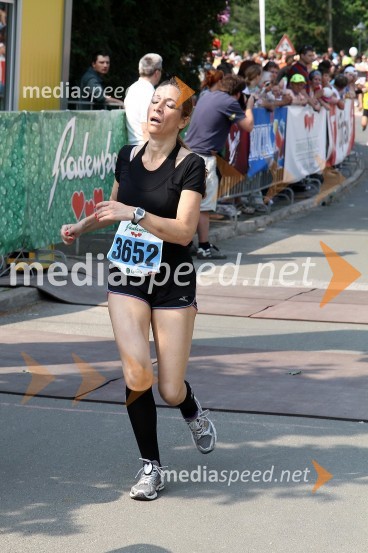 Irena Erjavec, 3. mesto v teku na 10 km	31. Maraton treh src, udeleženci