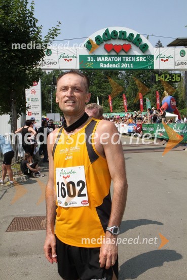 Branko Bohak, tek na 21 km31. Maraton treh src, udeleženci