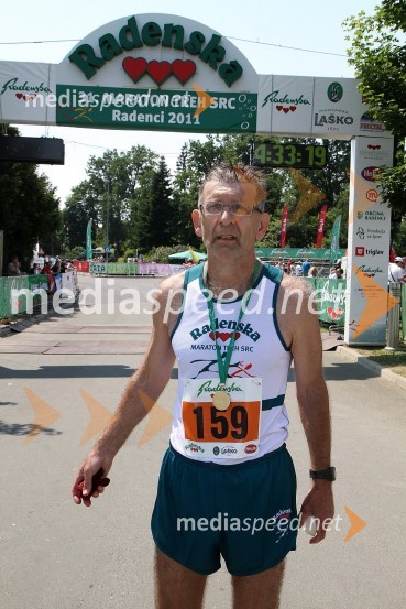 Nedeljko Todorović, tek na 42 km31. Maraton treh src, udeleženci