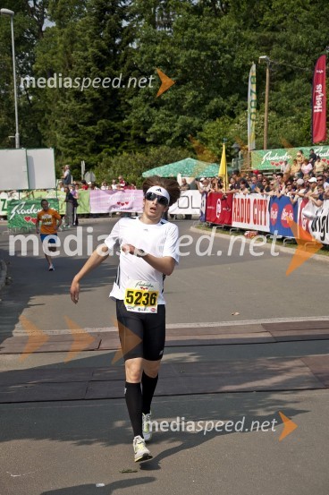 Martin Ramšak, tretje uvrščeni na teku 5,5 km31. Maraton treh src, udeleženci