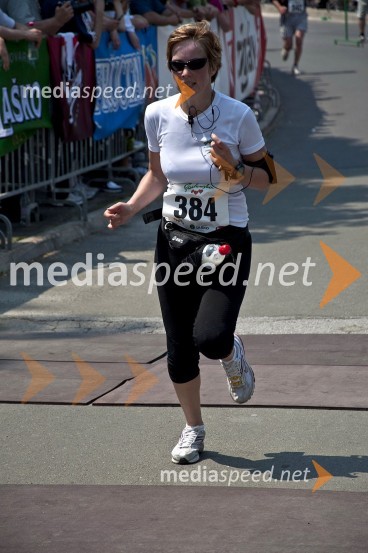 Maja Praznik, tek na 21 km31. Maraton treh src, udeleženci