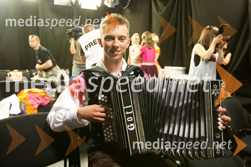 Slovenija ima talent, snemanje četrte polfinalne oddaje