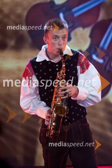 Aljaž PepelnjakSlovenija ima talent, snemanje četrte polfinalne oddaje