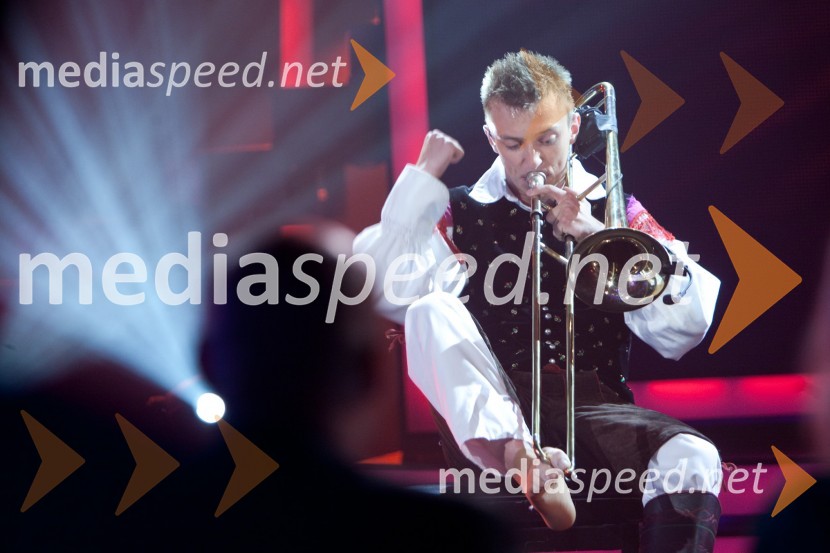 Aljaž PepelnjakSlovenija ima talent, snemanje četrte polfinalne oddaje