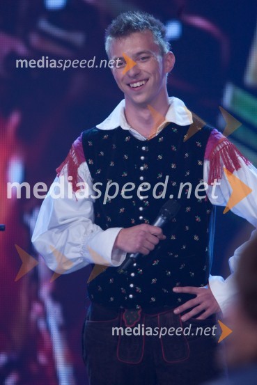 Aljaž PepelnjakSlovenija ima talent, snemanje četrte polfinalne oddaje