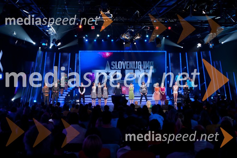 Slovenija ima talent, snemanje četrte polfinalne oddaje