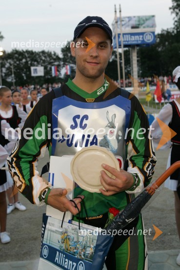 Maks Gregorič, AMTK LjubljanaSPEEDWAY, otvoritev stadiona Milenium