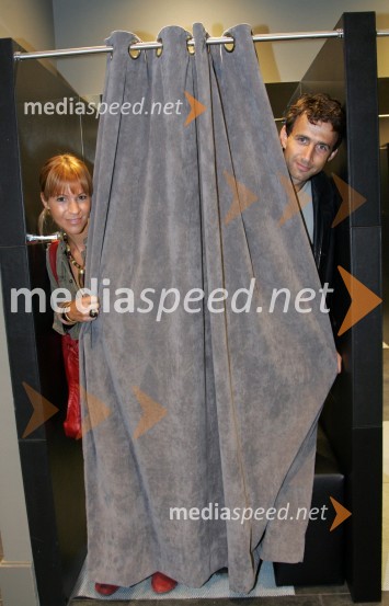 Eva in Uroš RazgoršekOtvoritev Galerije Gosposke