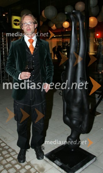 Matej Filipčič, arhitekt in scenografOtvoritev Galerije Gosposke