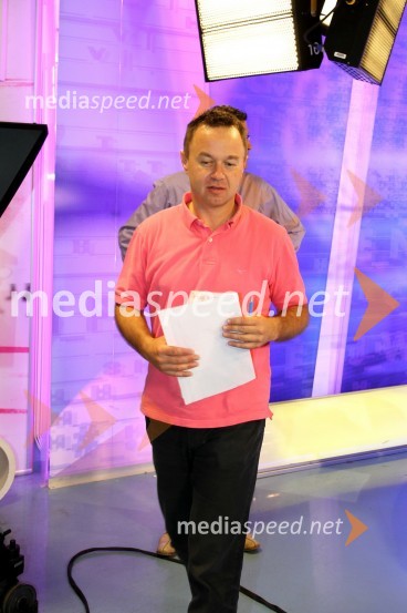 Dean Jelačin, novinar slovenskega programa TV Koper40 let TV Koper