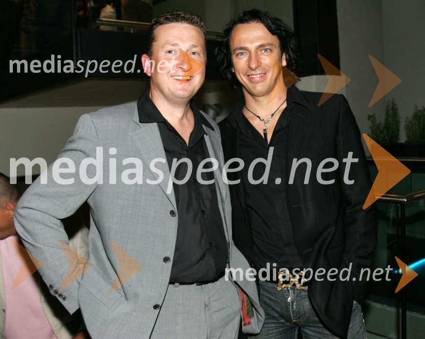 Danilo Steyer in Marjan Simčič, vinogradnikaOtvoritev Galerije Gosposke