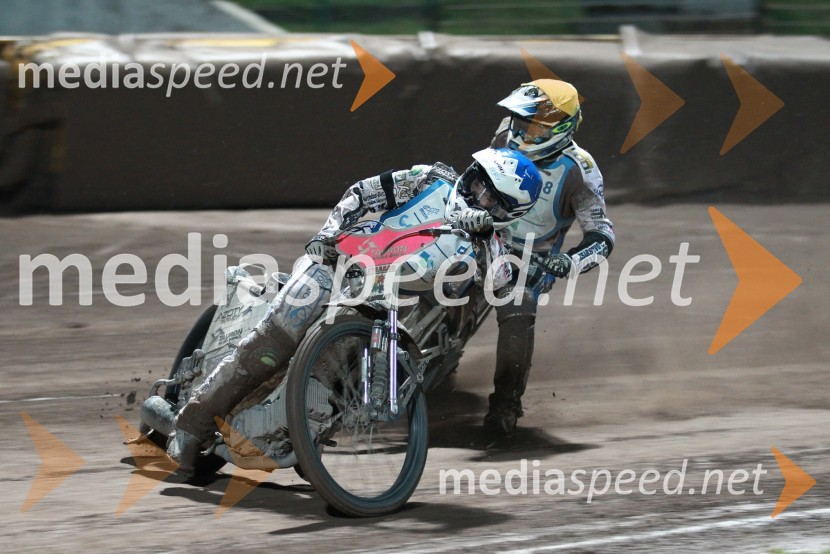 Sebastian Ulamek, Poljska in Dino Kovačić, HrvaškaSpeedway 28. Zlati znak občine Krško