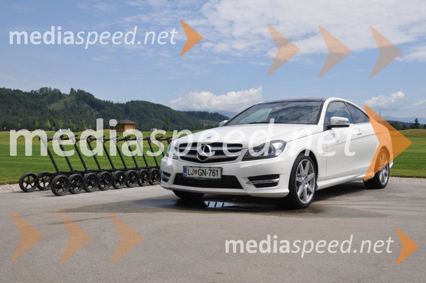 Mercedes-Benz kupe razreda CSlovenski predstavitvi: Mercedes-Benz SLK in kupe razreda C