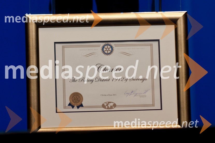 Slovesnost ob ustanovitvi Rotary International District 1912