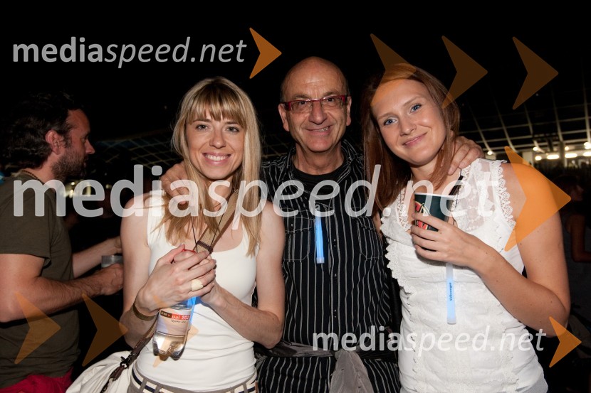 ..., Heinz Slesak, direktor Porsche Slovenija d.o.o. in ...Koncert skupine Siddharta v Stožicah