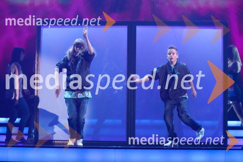 Nika in GašperSlovenija ima talent, veliki finale