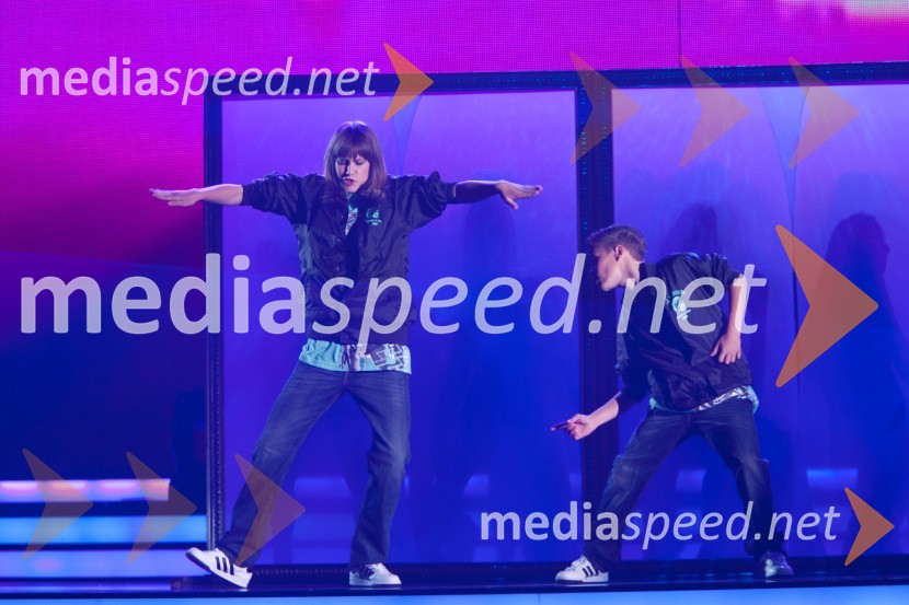 Nika in GašperSlovenija ima talent, veliki finale