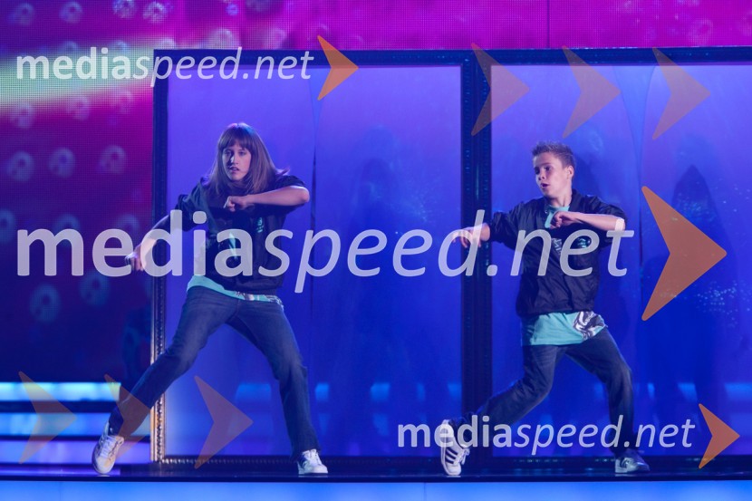 Nika in GašperSlovenija ima talent, veliki finale