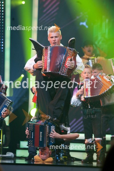 Harmonikarski orkester PustotnikSlovenija ima talent, veliki finale