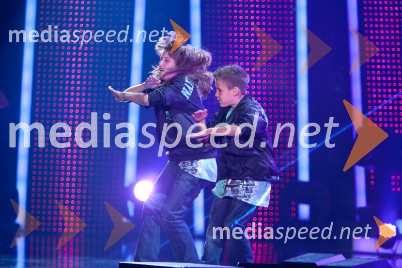 Nika in GašperSlovenija ima talent, veliki finale