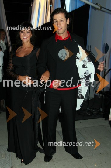 Miša Molk in Peter Poles, voditeljski parSlovenska popevka