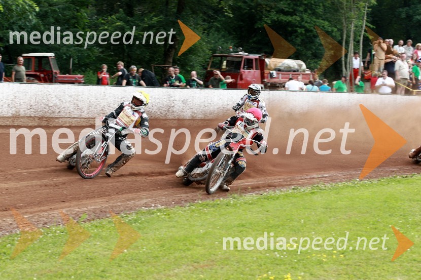 Matej Kus (Češka) in Norbert Magosi (Madžarska)Speedway Evropsko prvenstvo posameznikov, polfinale