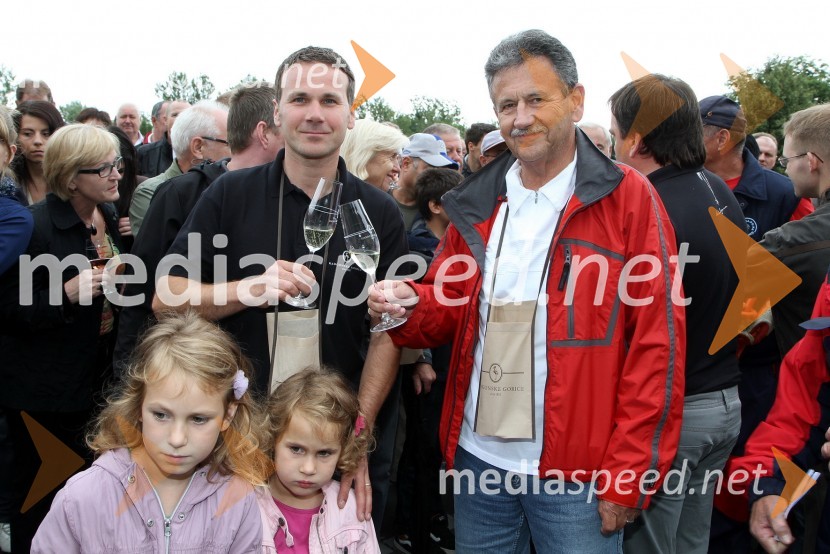 Borut Cvetkovič, direktor podjetja Radgonske gorice d.d. in Anton Kampuš, župan Občine Gornja Radgona5. Dan odprtih kleti, tradicionalna prireditev Radgonskih goric