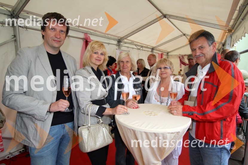 Dr. Iztok Palčič, Fakulteta za strojništvo Maribor, mag. Norma Bale, direktorica Kultprotur, Marija Kampuš, Majda Šmid, gostišče M in Anton Kampuš, župan Občine Gornja Radgona5. Dan odprtih kleti, tradicionalna prireditev Radgonskih goric