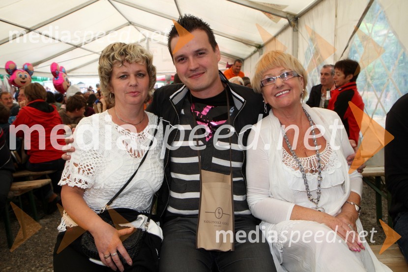 ..., Andrej Mernik, radijski moderator in Majda Šmid, gostišče M5. Dan odprtih kleti, tradicionalna prireditev Radgonskih goric