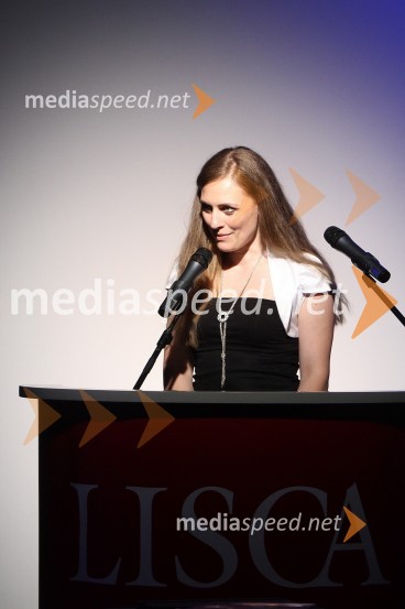 Barbara Pungerčič Puntar, vodja odnosov z javnostmi v podjetju Lisca d.d.Lisca, predstavitev kolekcije Lisca za sezono pomlad in poletje 2012