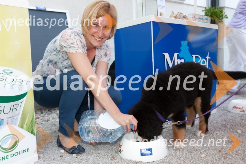 Nina Bratina, vodja maloprodaje v trgovinah za male živali Mr. Pet300. oddaja Štiri tačke