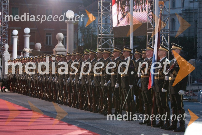 Osrednja državna počastitev dneva državnosti in 20. obletnice samostojnosti Slovenije