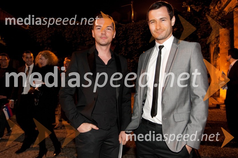 Mare Bačnar, moderator na Radio 1 in Gregor Bolčina, moderator na Radio 1Osrednja državna počastitev dneva državnosti in 20. obletnice samostojnosti Slovenije