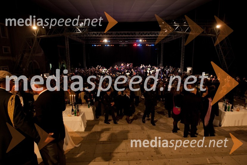 Sprejem v KrižankahOsrednja državna počastitev dneva državnosti in 20. obletnice samostojnosti Slovenije