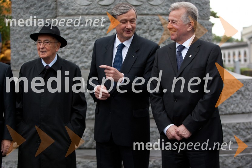 Dr. Danilo Türk, predsednik Republike Slovenije gostil predsednike sosednjih državOsrednja državna počastitev dneva državnosti in 20. obletnice samostojnosti Slovenije