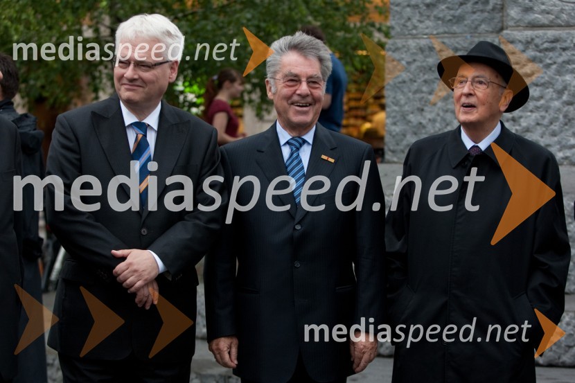 Dr. Danilo Türk, predsednik Republike Slovenije gostil predsednike sosednjih državOsrednja državna počastitev dneva državnosti in 20. obletnice samostojnosti Slovenije