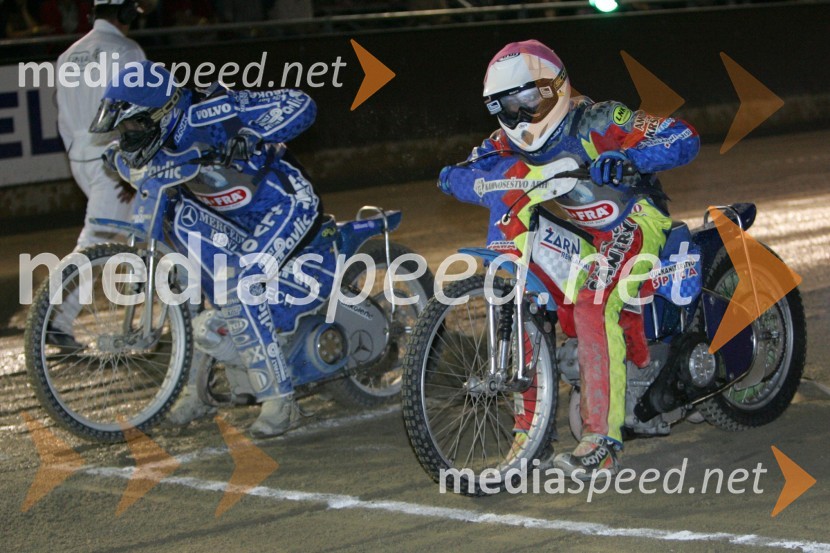 Ivan Vargek, SK Unia Goričan Hrvaška in Samo Kukovica, AMD KrškoSPEEDWAY, 3. dirka ekipnega DP Slovenije, Hrvaške in Avstrije