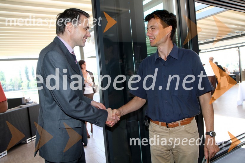 Igor Kurnik, vodja prodaje in Dejan Dinevski, Medicinska fakultetaSprejem za poslovne partnerje in turistične delavce hotela City Maribor