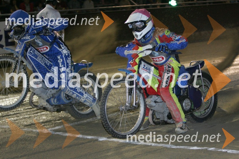 Ivan Vargek, SK Unia Goričan Hrvaška in Samo Kukovica, AMD KrškoSPEEDWAY, 3. dirka ekipnega DP Slovenije, Hrvaške in Avstrije