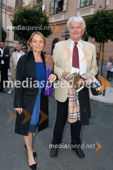 Aleksander Bassin s soprogoFestival Ljubljana 2011, otvoritev