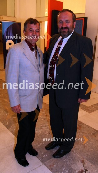 Marjan S..., major Slovenske vojske in Tone Petelinšek, odgovorni urednik programov Radia MariborFestival narečne popevke