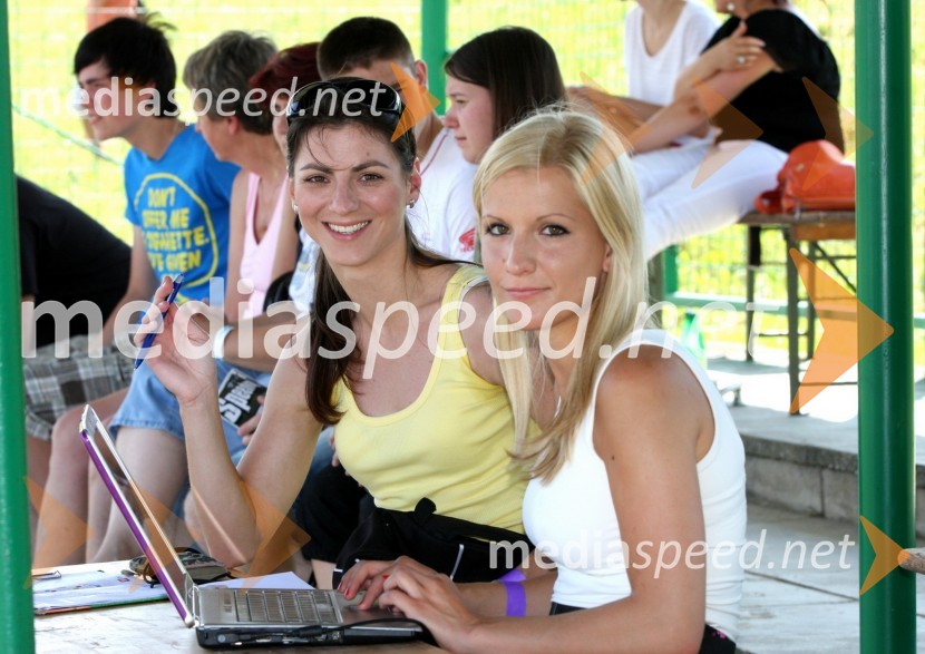 Tatjana Kraljič in Ana VehovarSpeedway, EP mladincev do 19 let, finale 2011