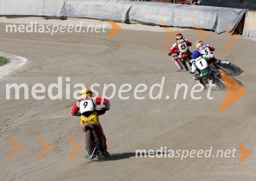Matic Ivačič, Slovenija, Piotr Pawlicki, Poljska, Artur Czaja, Poljska in Bartosz Zmarzlik, PoljskaSpeedway, EP mladincev do 19 let, finale 2011