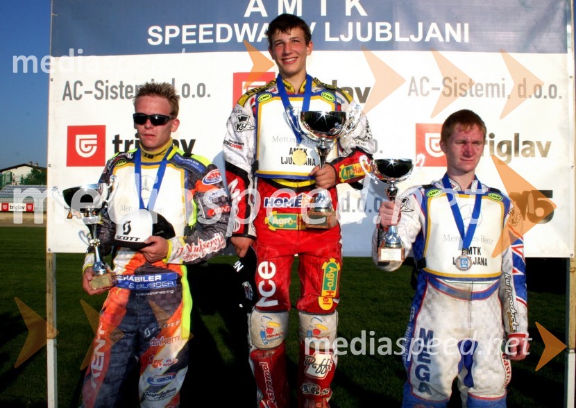Michael Jepsen Jensen, Danska, Piotr Pawlicki, Poljska, 	Vitaly Belousov, RusijaSpeedway, EP mladincev do 19 let, finale 2011
